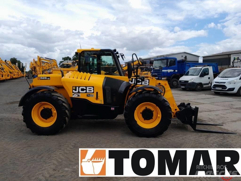 JCB 525-56 AGRI PLUS Teleskopiniai krautuvai žemės ūkiui