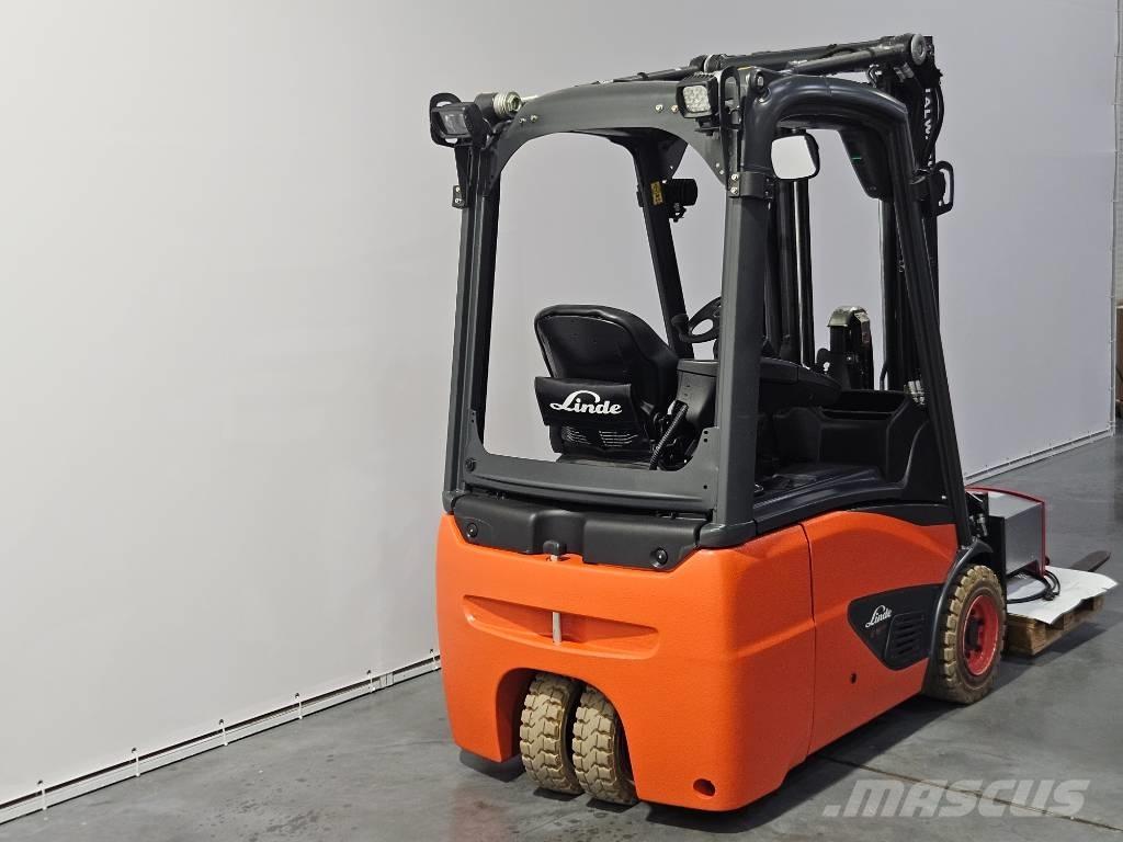 Linde E16C Elektriniai šakiniai krautuvai