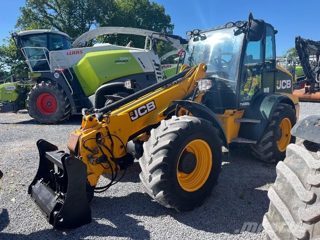 JCB TM 320 S Teleskopiniai krautuvai žemės ūkiui