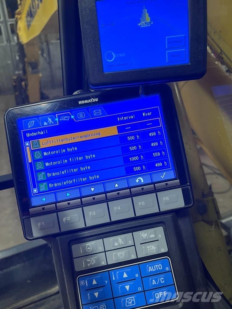 Komatsu PW 160 Ratiniai ekskavatoriai