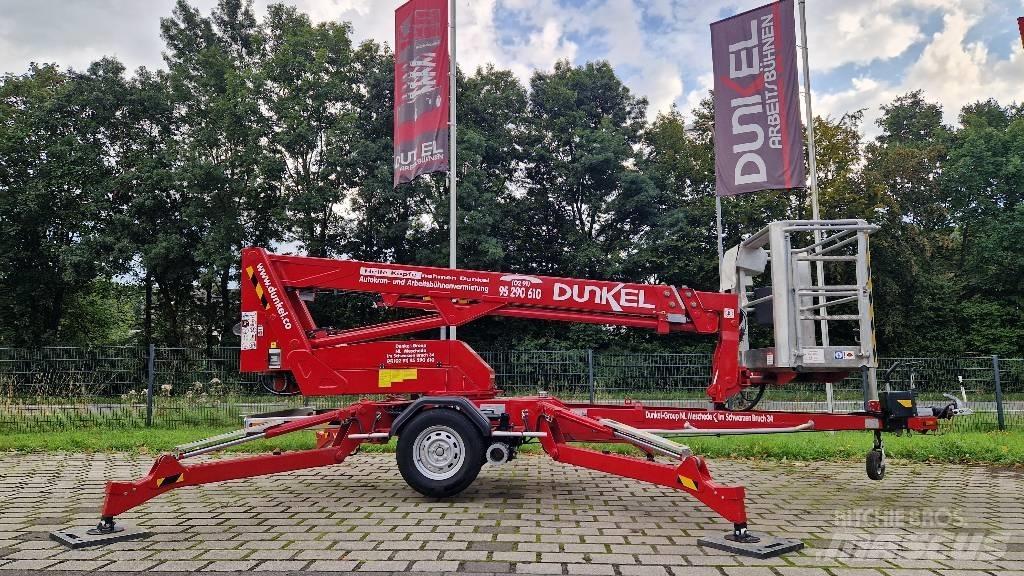 Europelift TM13T Ant priekabų montuojamos kėlimo platformos