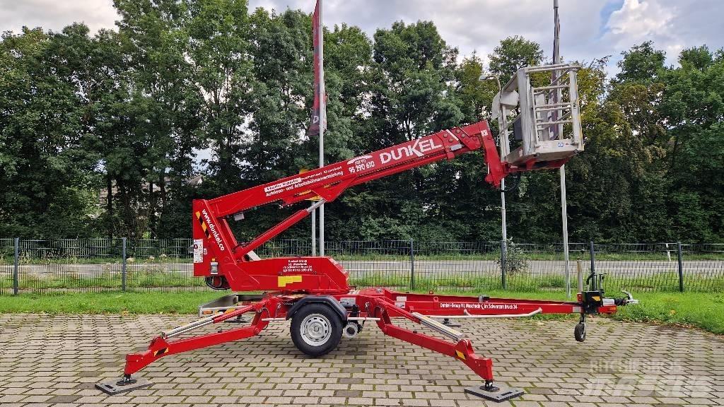 Europelift TM13T Ant priekabų montuojamos kėlimo platformos