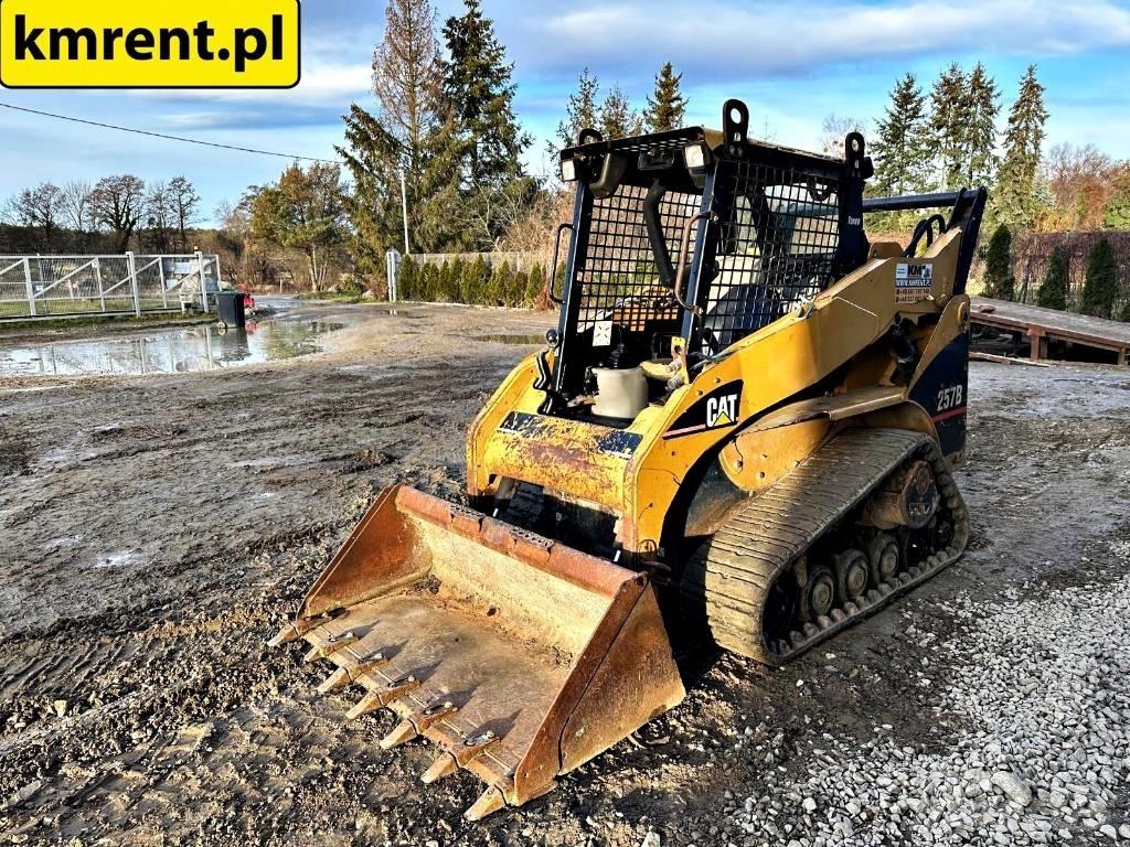 CAT 257 B Krautuvai su šoniniu pasukimu
