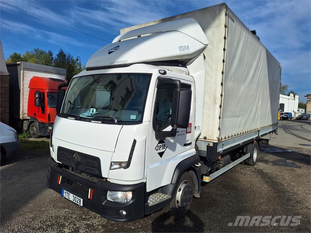 Renault D 7.5 Platformos/ Pakrovimas iš šono