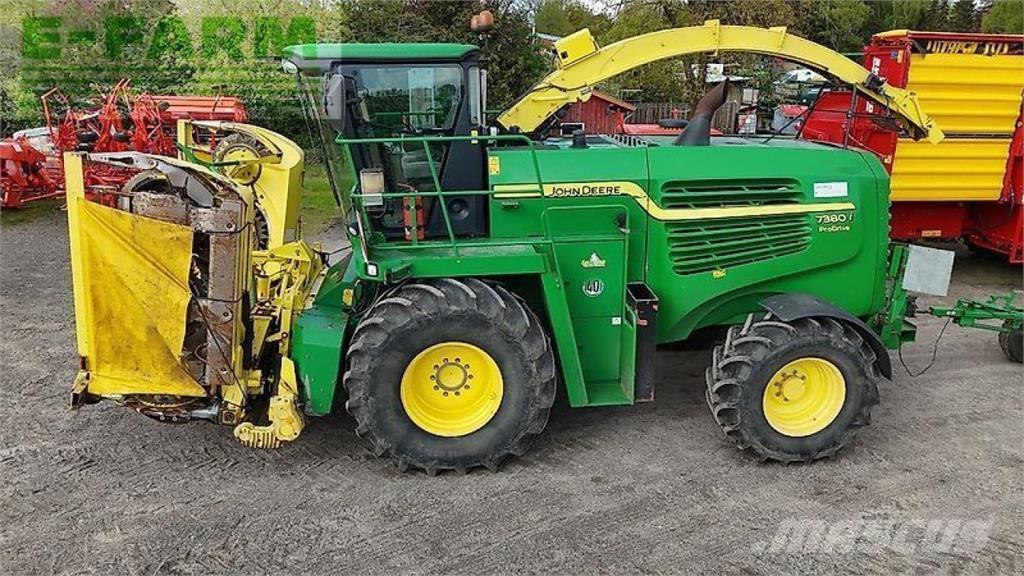 John Deere 7380 Pašarų ruošimo technika
