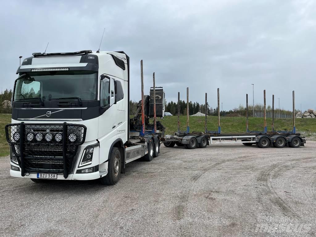 Volvo FH16 650hk Miškovežių vilkikai