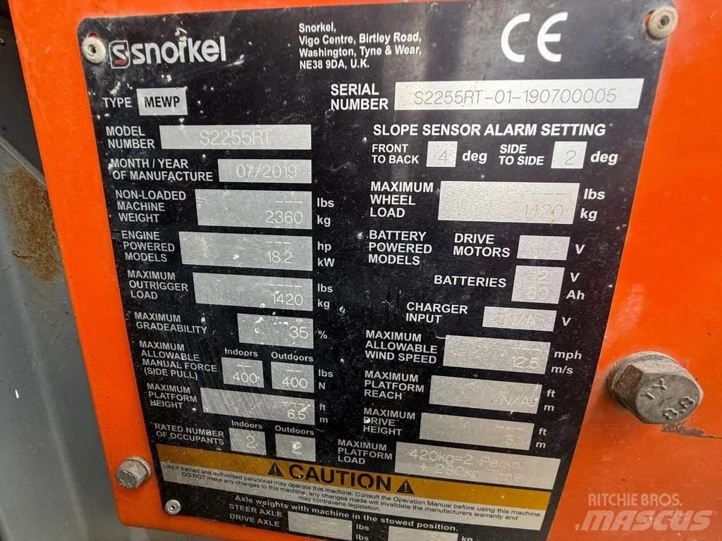 Snorkel S2255RT Žirkliniai keltuvai