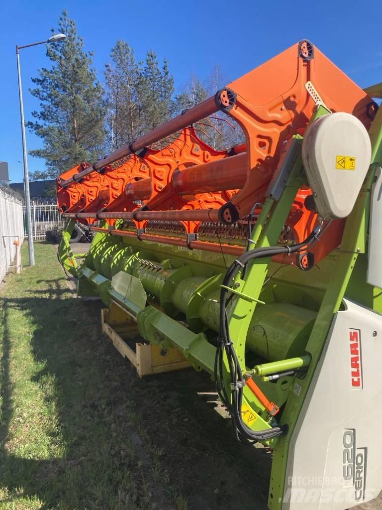 CLAAS Cerio 620 Derliaus nuėmimo kombainų galvos