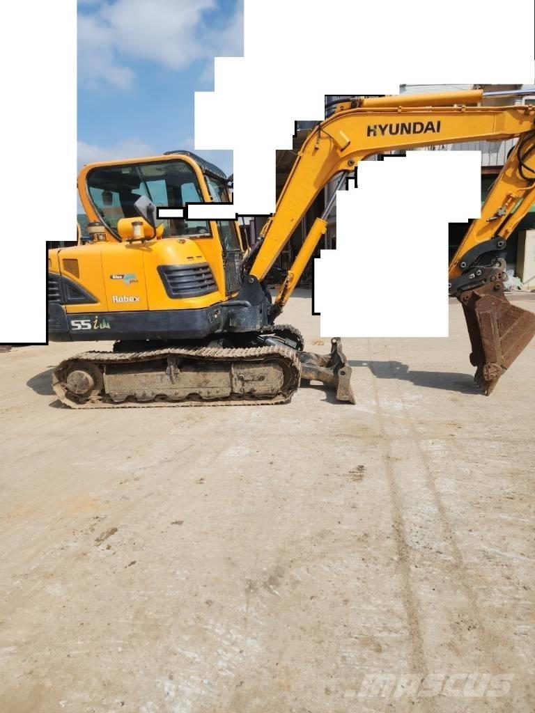 Hyundai Robex 55 Mini ekskavatoriai < 7 t