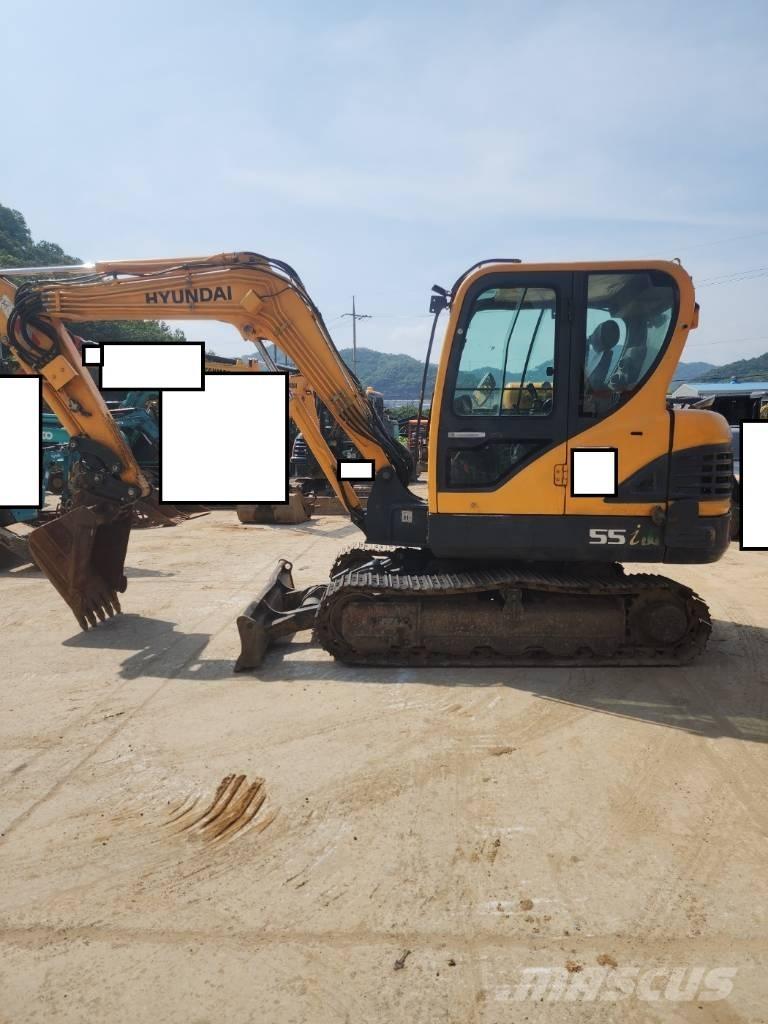 Hyundai Robex 55 Mini ekskavatoriai < 7 t