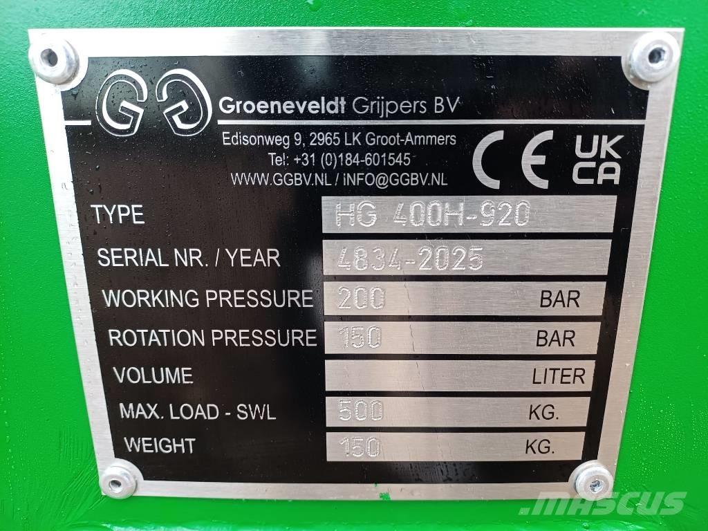  Groeneveldt 400H Griebtuvai