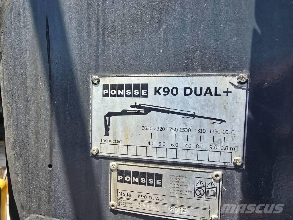 Ponsse Buffalo dual Naudoti miškovežiai (Forvarderiai)