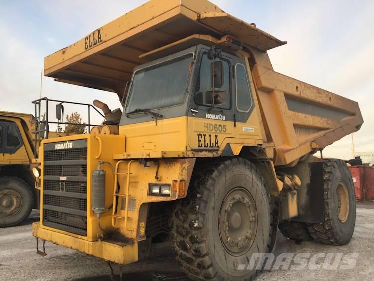 Komatsu HD 605-5 Atliekų išvežimo technika