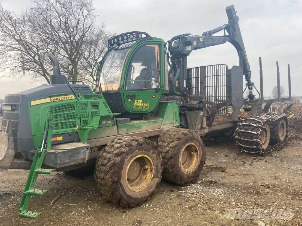 John Deere 1510 G Naudoti miškovežiai (Forvarderiai)