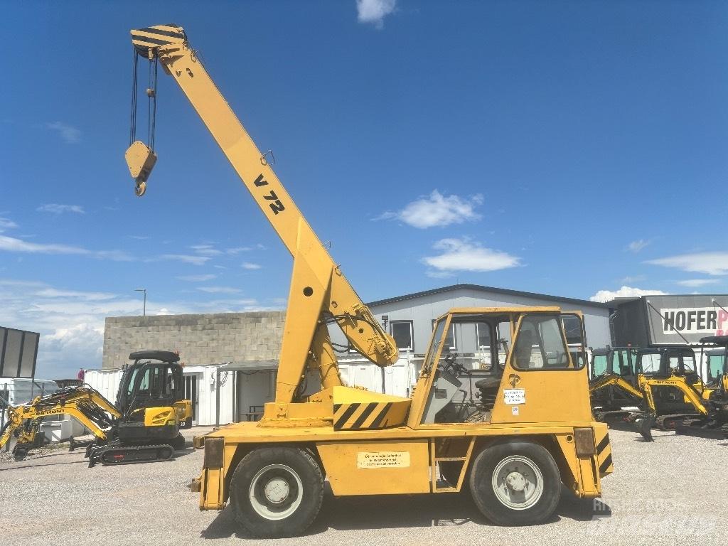 Demag V 72 Neapdoroto reljefo kranai