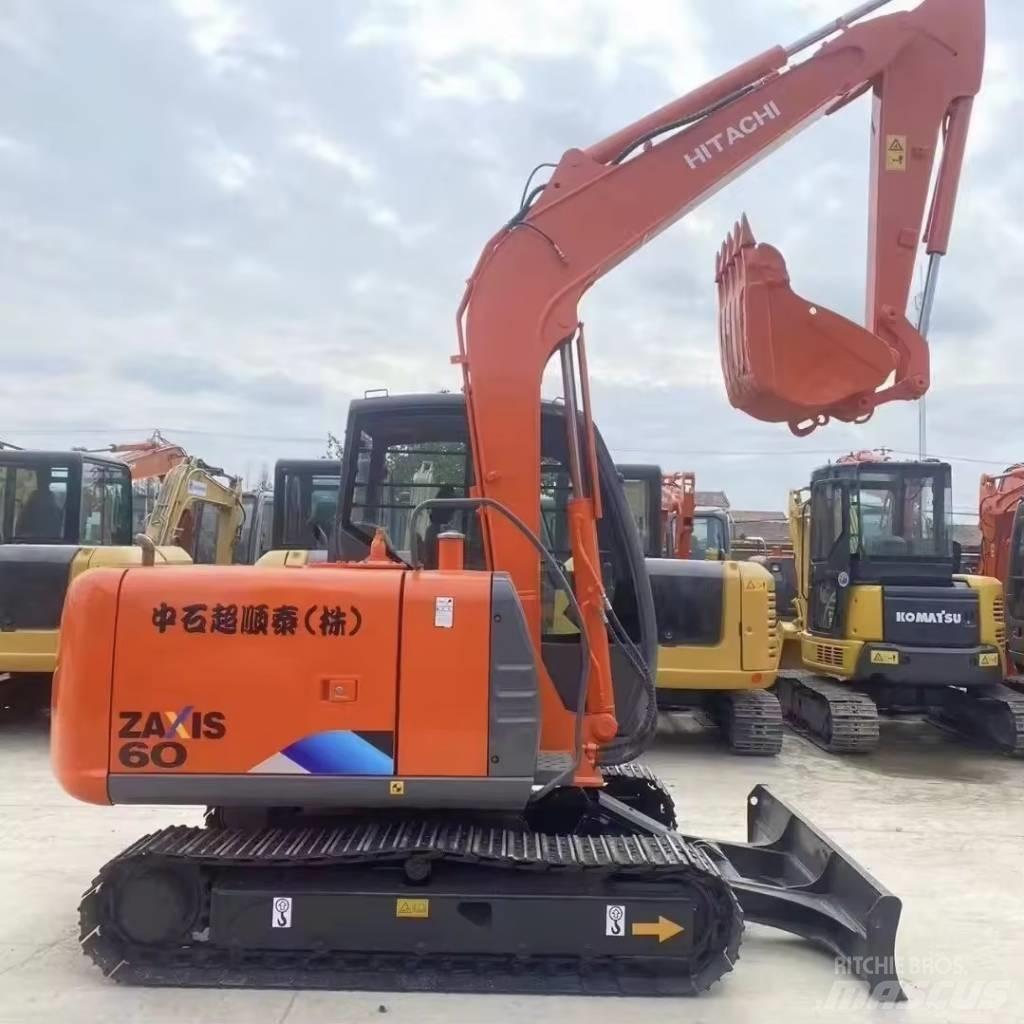 Hitachi ZX 60 Mini ekskavatoriai < 7 t