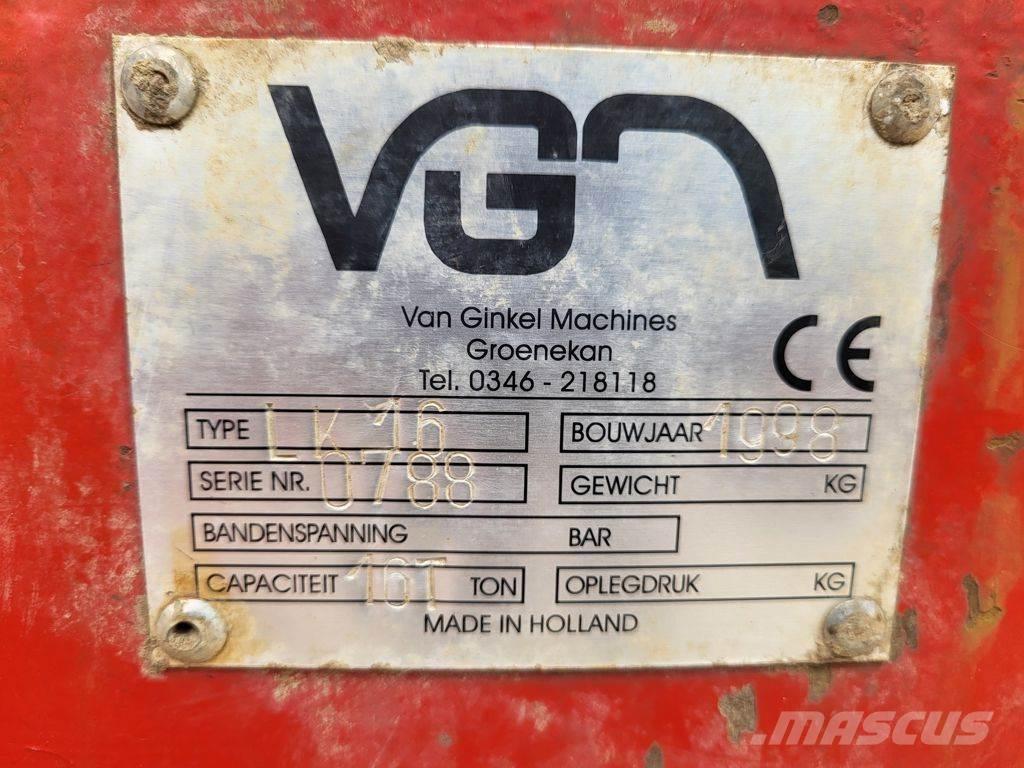 VGM LK16 Savivartės priekabos