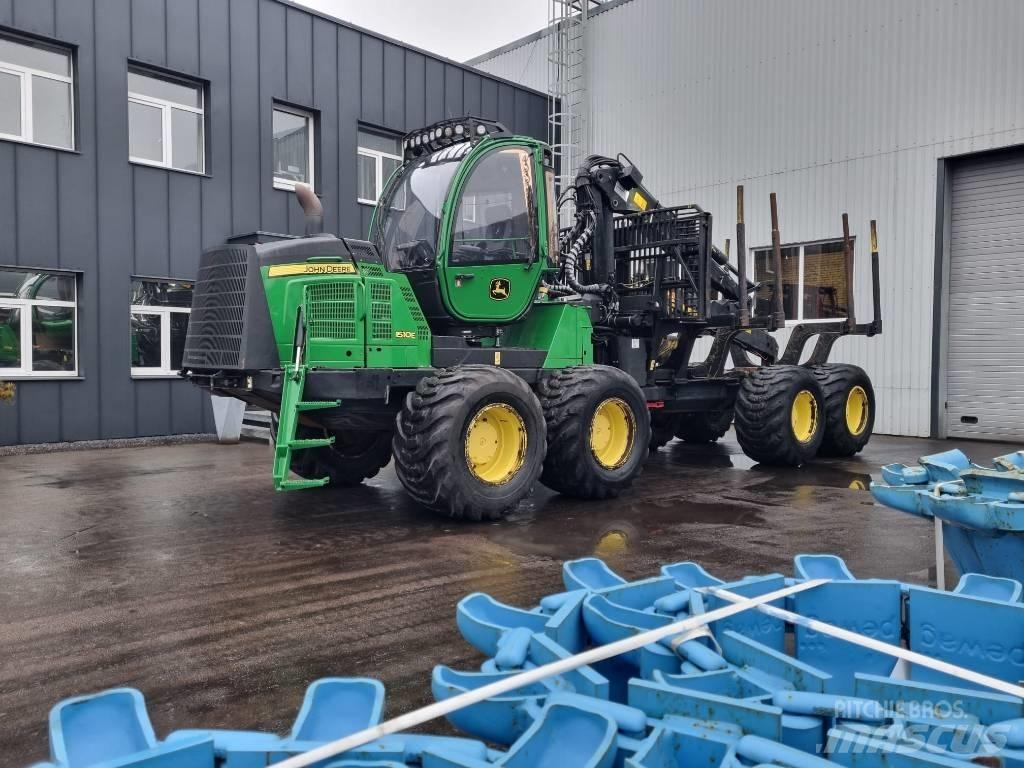John Deere 1510 E Naudoti miškovežiai (Forvarderiai)