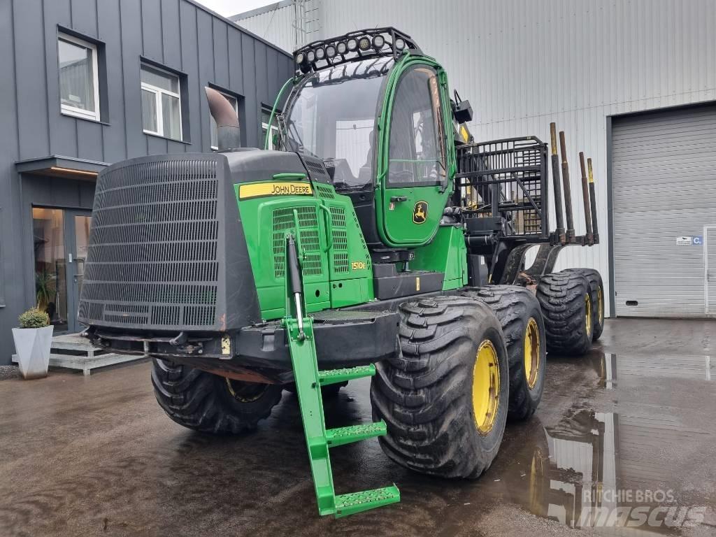John Deere 1510 E Naudoti miškovežiai (Forvarderiai)
