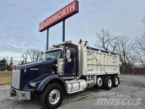 Kenworth T800 Savivarčių priekabų vilkikai