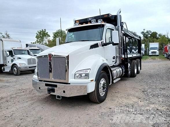 Kenworth T880 Savivarčių priekabų vilkikai