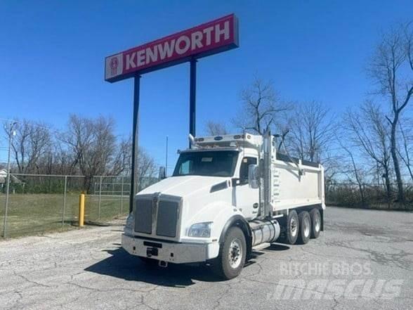 Kenworth T880 Savivarčių priekabų vilkikai