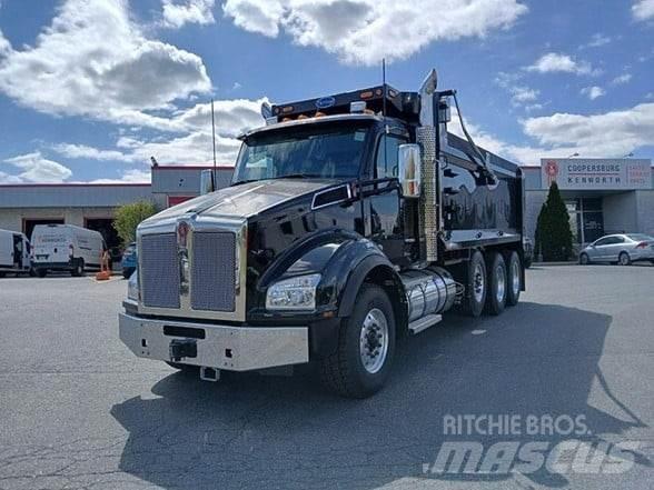 Kenworth T880 Savivarčių priekabų vilkikai