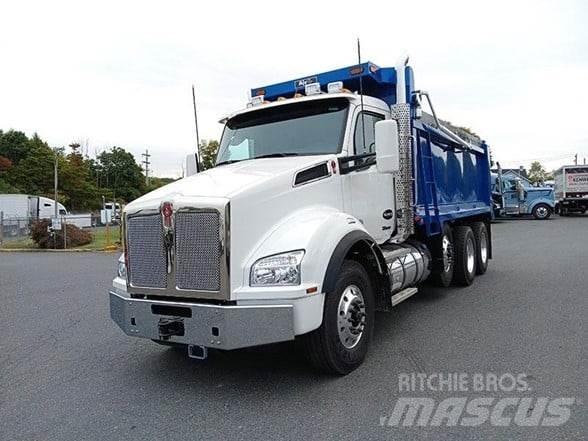 Kenworth T880 Savivarčių priekabų vilkikai