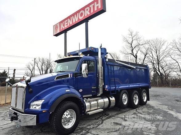 Kenworth T880 Savivarčių priekabų vilkikai
