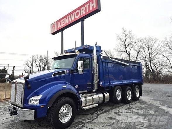 Kenworth T880 Savivarčių priekabų vilkikai