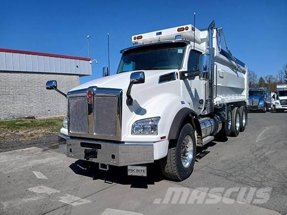 Kenworth T880 Savivarčių priekabų vilkikai