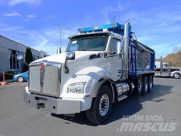 Kenworth T880 Savivarčių priekabų vilkikai