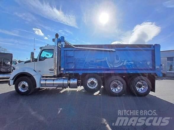 Kenworth T880 Savivarčių priekabų vilkikai