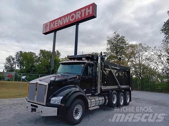 Kenworth T880 Savivarčių priekabų vilkikai
