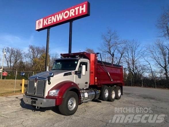 Kenworth T880 Savivarčių priekabų vilkikai