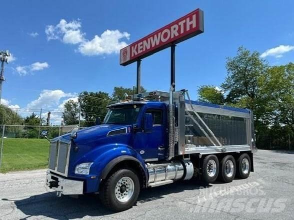 Kenworth T880 Savivarčių priekabų vilkikai