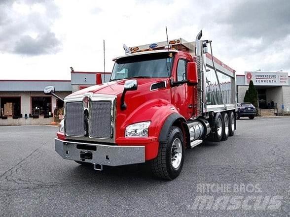 Kenworth T880 Savivarčių priekabų vilkikai
