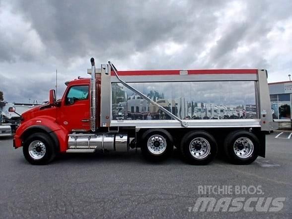 Kenworth T880 Savivarčių priekabų vilkikai