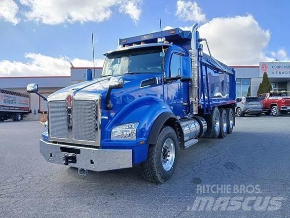 Kenworth T880 Savivarčių priekabų vilkikai
