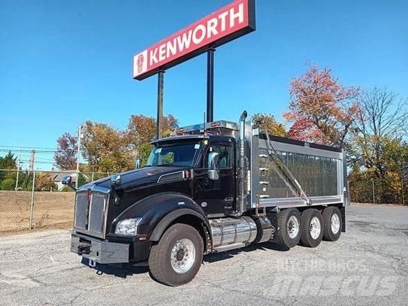 Kenworth T880 Savivarčių priekabų vilkikai