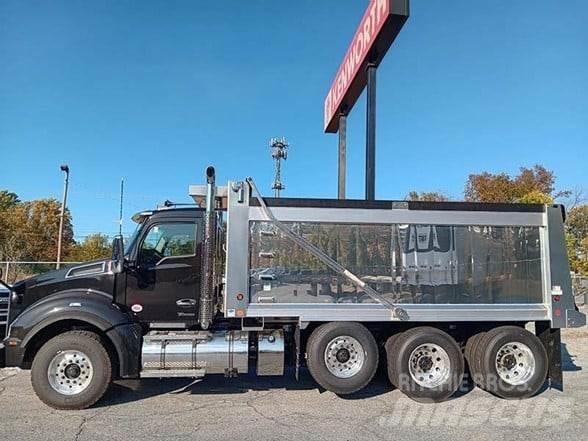 Kenworth T880 Savivarčių priekabų vilkikai