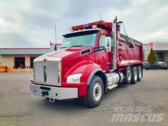 Kenworth T880 Savivarčių priekabų vilkikai