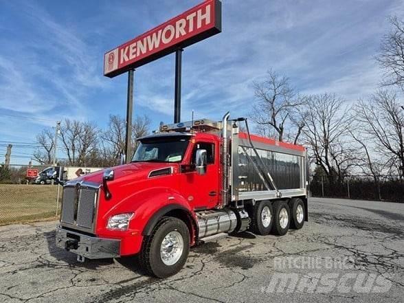 Kenworth T880 Savivarčių priekabų vilkikai