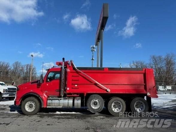 Kenworth T880 Savivarčių priekabų vilkikai