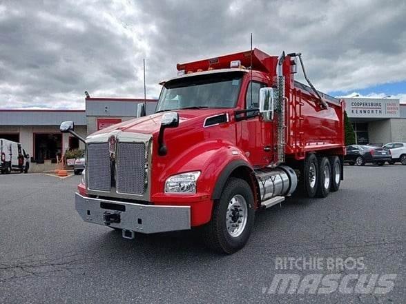 Kenworth T880 Savivarčių priekabų vilkikai