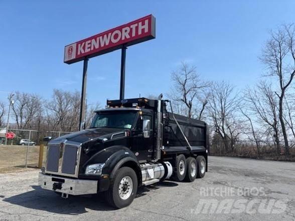 Kenworth T880 Savivarčių priekabų vilkikai