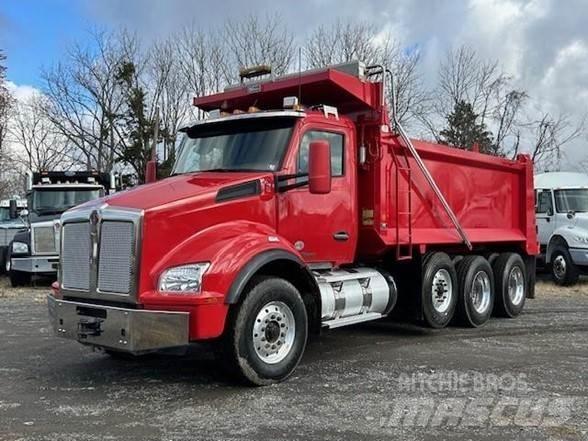 Kenworth T880 Savivarčių priekabų vilkikai