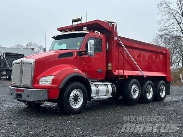 Kenworth T880 Savivarčių priekabų vilkikai