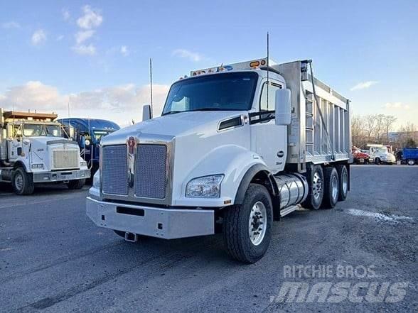 Kenworth T880 Savivarčių priekabų vilkikai
