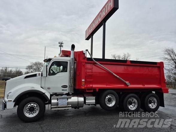 Kenworth T880 Savivarčių priekabų vilkikai